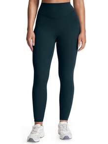 Aoxjox High Waisted Workout Leggings For Women Tummy Control Buttery Soft Yoga Metamorph Deep V Pants 26" - Volcanic Gray - View 10