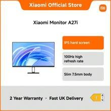 Xiaomi Monitor A27i – 27" FHD Display With 100Hz Refresh Rate, 6ms Response, HDMI & DP Ports, 250nits Brightness, VESA Mount, Ideal For Office, Study & Everyday Use - 黑色 - 查看 1