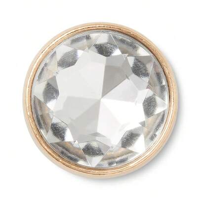 Crocs Zhibixing Accessories Decorative Perforated Shoes, Exquisite Texture, Unique Shoe Flowers, Shoe Buckles, Transparent Stones