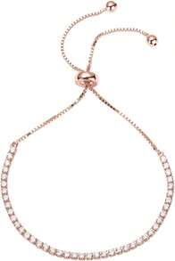 Women's Diamond Tennis Bracelet In 14K White Gold Claw Setting 2mm Def Lab Grown Diamond Tennis Bracelets