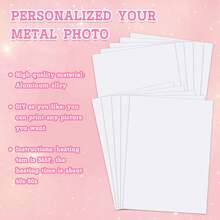 Aluminum Sublimation Blanks 6x8 Inch Metal Photo Blanks For DIY Crafts, Signs, And Wall Decor (10 Pack) - Clear - View 3
