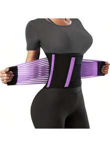 1 Stück Taillenformer Körperformer Schlankheitssheath Frauen Flacher Bauch Trimmer Korsett Fitness Gürtel Cincher Wickel Workout