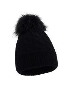 Autumn/Winter Unisex Kids Knitted Beanie Hat, Cute & Versatile