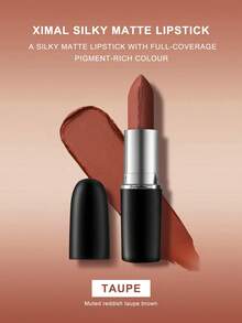 MAC M.A.C XIMAL Satin Matte Lipstick - 616 Greige (Soft Reddish Brown) 3.5g - 616 TAUPE 0.12 Oz./3.5g - View 2