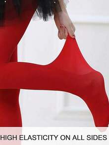 2-12 Years Girls Ballet Dance Tights, Solid Color Fashion Pantyhose Dance Leggings - Multicolor - View 5