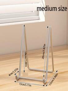 1pc Desktop IPad Tablet Stand, Award Certificate Display Rack, Freestanding Vertical Holder Frame