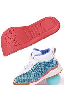 2 件可剪儿童 PU 鞋垫，适合男孩和女孩，婴儿童软底运动，吸汗，防臭，透气鞋垫