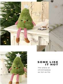 1 Stück Weihnachtsdekoration, Weiß, Grün, verschiedene Farben können frei kombiniert werden, Dekorationen, Weihnachtsbaum Dekoanhänger, süße Weihnachtsbäume, Party Dekorationen, Party Geschenke, Paar Geschenke, Weihnachtsbäume, Weihnachtsgeschenke, Familien Weihnachtsgeschenke, Schulanfang Saison, Valentinstag, Neujahrgeschenke, Farbe für Weihnachten, Weihnachtsschmuck Heimdekoration Raumdekoration Winter