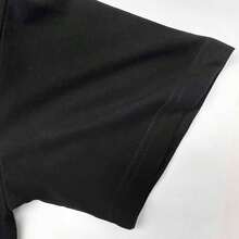 Men's Jackson Guitars Graphic Cotton T-Shirt, Casual Crew Neck, Regular Fit, Knit Fabric, Short-Sleeve Tee With Slight Stretch, Black With White Print, Lightweight & Breathable For Casual Attire, Allseason Clothing | Relaxed Fit Top | Cotton Knit Fabric All-Season Casual Wear For Gym, Outdoor & Parties - Perfect Gift - 黑色 - 查看 4