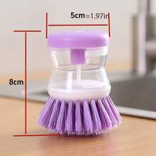 1PC.C.Multi-Purpose Cleaning Brush, Oil-Free Kitchen Pressing Pan Wash Brush, Automatic Dishwashing Brush
