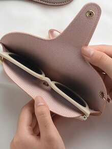 Seka Paul Shock-Proof Glasses Case, Portable Fashion Glasses/Myopia Glasses Storage Bag, Hanging Anti-Lost Protective Box, Suitable For Storing Glasses When Traveling - Multicolor - View 4