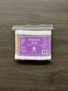 100pcs Multi-Functional Pet Ear Swabs, Suitable For Pet Ear Pulling, Pet Wiping Tear Stains, Pet Medication Care, Pet Supplies, Pet Care Supplies, Pet Grooming Supplies - Multicolor - View 9