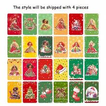 Princess Christmas DIY Sticker Game Costume Decor, Cartoon Creative Toy, Educational Accessory Material For 3D Handmade Creative Gifts, Christmas Gift Toys For Girls