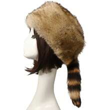 Winter Warm Hat For Women Soft Touch Fur Winter Hat Warm Skiing Hat For Cold Weather Headcover - A - 查看 4