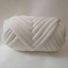 1 Roll Chunky Iceland Yarn, DIY Bag, Handmade Knitting, Pillow, Cat Bed, Super Thick Stuffing Yarn Strips, Suitable For Weaving Various Items, No Tools Needed, Hands-On Crafting For Bags, Baskets, Pillows, Pet Beds, DIY Crafts - Multicolor - View 14