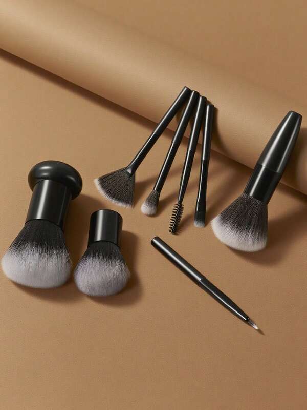 8/6/5/1pc Portable Makeup Brush Set Soft & Eyeshadow Brush & Eyebrow Brush & Foundation Brush & Powder Makeup Brush & Blush Brush & Concealer Brush & Highlighter Brush Ultra-Soft Premium Synthetic Hair For Daily Makeup On Face,Brush Set,Makeup Brush Kit,Make Up Brush Set,Make Up Set Complete,Makeup Brush Set,Complete Makeup Kit,Brush Kit,Brushes Makeup Set,Makeup Gift Set,Set,Giveaways,Professional Makeup Brushes,Complete Makeup Set