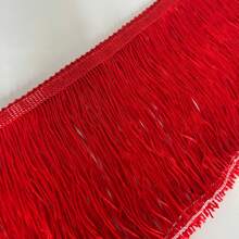 2/10Yards/Pack 15cm Fringe Trim Lace Polyerter Fibre Tassel 4inch Wide Long For Clothes Accessories Latin Wedding Dress DIY Lamp Shade Decoration - Multicolor - View 20