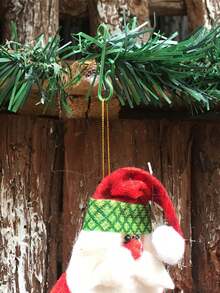 50/100 pièces Crochet de décoration de Noël, accessoires quotidiens de Noël, petit crochet pendentif, outil pendentif, parfait pour les décorations de fêtes, les ornements festifs, la décoration de scène, la décoration de festivals, la décoration de chambre, la décoration de maison, la décoration de bureaux, la décoration de fête à thème, la décoration de Noël d'hiver