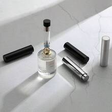 5ML Refillable Perfume Atomizer Bottle Travel, Portable Cologne Atomizer, Pocket Perfume Spray Gold - Bạc - Xem 3