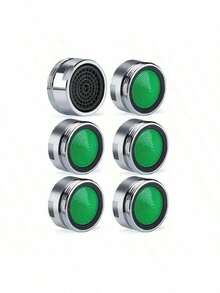 4pcs Water-Saving Faucet Aerator, Nozzle Thread Can Be Replaced, Kitchen Faucet Filter, Bathroom Faucet Aerator, Kitchen And Bathroom Accessories Kitchen Items Kitchen Accessories Kitchen Tools