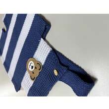 Nika Baby Jardineira para bebê Amor em Listras 0 a 3 meses