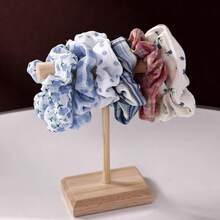 1pc Jewelry Holder, Jewelry Organizer Stand, Wooden Jewelry Bracelet Watch Display Tower, Bangle Scrunchie Necklace Holder Storage Stand Valentine Day