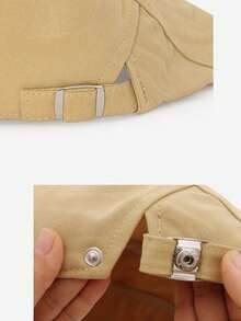 1 件男女通用时尚贝雷帽，适合秋冬休闲外出，防风保暖，可作为礼物