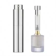 5ML Refillable Perfume Atomizer Bottle Travel, Portable Cologne Atomizer, Pocket Perfume Spray Gold - Bạc - Xem 1