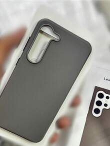 Induction Leather Case Compatible With S23 S24 S25 Plus And Ultra - 深灰色 - 查看 3