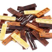 楼梯和地板印花瓷砖积木组件、城市木制积木、与 MOC 经典积木兼容的房屋配件，对于积木爱好者来说，这是一份绝佳的圣诞礼物和节日礼物选择。