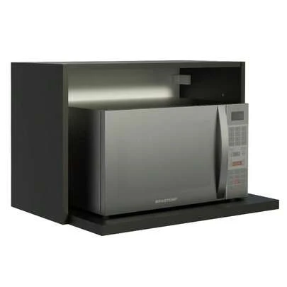  Mueble de Cocina Para Horno Madesa Reims, Lux, Glamy 60cm Color Negro