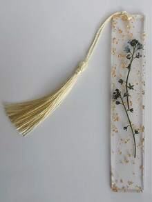 1 cái/2 cái Dấu trang sách/Máy ép sách cho người yêu sách, Quà tặng Giáng sinh Dấu trang hoa khô có tua rua, Dấu trang cho phụ nữ, Dấu trang nhựa hoa khô thủ công, Đẹp và tăng hứng thú đọc sách, Quà tặng cho người yêu sách, Giải thưởng cho học sinh, Đồ dùng học tập Mẫu ngẫu nhiên, Đồ dùng học tập, Quay lại trường - Nhiều màu - Xem 11