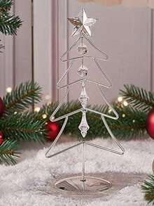 圣诞场景、圣诞树桌面摆件、水晶水钻卧室桌面DIY灯饰、氛围装饰、派对用品装饰（不含灯串）家居装饰 圣诞装饰 房间装饰 冬季圣诞装饰 家居圣诞礼物 圣诞装饰 - 彩色 - 查看 10