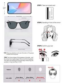 1pair Women Geometric Frame Sunglasses Sunglasses Beach Sun Glasses Beach Accessories For Women Sun Glasses Sunglasses Shades Basics And Suit For Sweater Jeans Sweatpants Hoodie Jackets Dress And Long Sleeve Shirt Fashionable Shade Elegant Outfit Family Outings Travel Vacation Holiday For Summer Beach Vacation,Outdoor,Travel - Grey - View 4