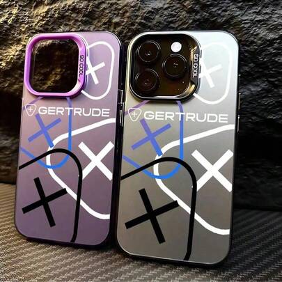 G-Gertrudes İçin Güzel Moda Telefon Kılıfı 16, 15, 14, 13, 12, 11 Mini Pro Max X XR XSMAX 8, 7 Plus Düşmeye Karşı Dayanıklı Mat Arka Kapak 15, 16 Pro Max 14 Plus 12, 13, 11 Pro Max SE 7, 8, 14 Pro XR XS 12 Mini Mat Kabuk ile Uyumlu