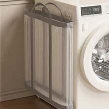1 pieza Cesta plegable de gran capacidad y resistente al agua para almacenar ropa sucia, adecuada para el hogar y el baño - Multicolor - Ver 10