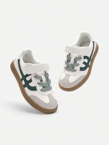 Balabala Kids Sneakers Retro German Training Shoes Boys Girls 2025 Fall New Casual Shoes