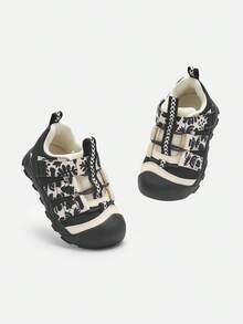 Giày chống trượt ngoài trời Baby First Walkers 2025 - tông màu trắng đen - Xem 4