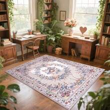 Modern Abstract Rug, Large Mat, Contemporary Decorative Rugs For Living Room, Series Bedroom Interior, Entrance Dining Room Office Throwing Mat Floor Washable - Butterfly Pink - View 6