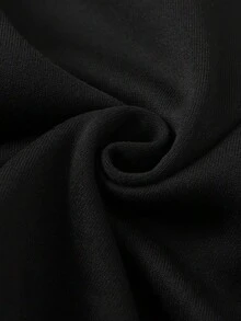 Personalized Text Customized Plus Size Men's Thermal Lined Hoodie Sweatshirt For Valentine's Day, Upload Your Favorite Quotes, Sayings, Funny Texts, Men's Customized Hoodie, Birthday/Valentine's Day/Father's Day/Party Anniversary/Birthday Gift - Black - View 5