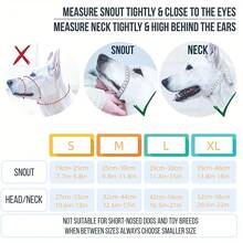 Dog Muzzle, Dog Head Halter With Safety Strap, Gentle Leader Headcollar, No-Pull Dog Collar