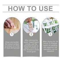 JAYSUING 1 套产品 - 木材涂料木材腻子木材涂料用于覆盖裂缝和缝隙涂鸦修复多用途修补漆 - 墙面修复产品，送给家人、朋友、节日的礼物 - 100g - 查看 8