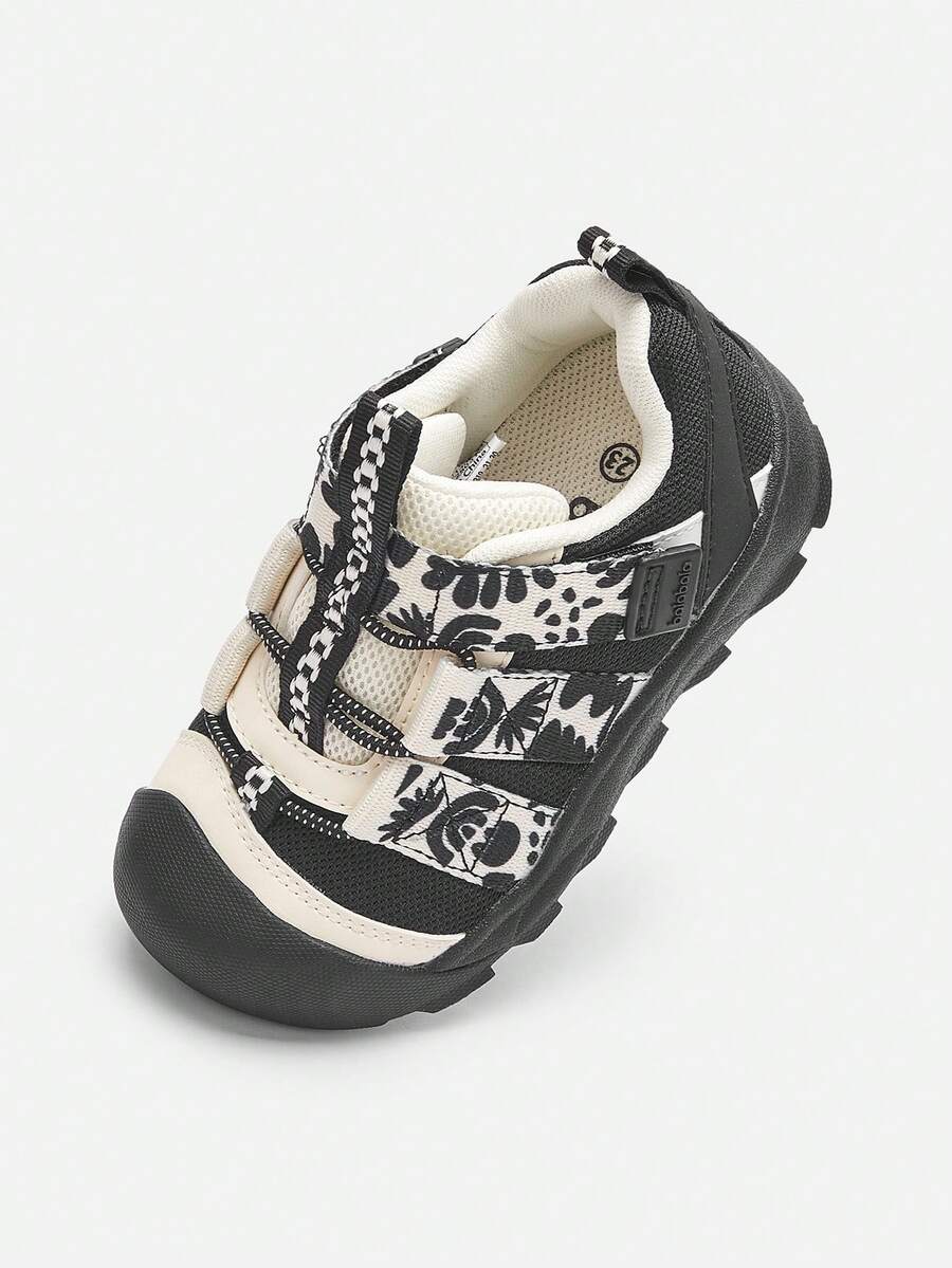 Giày chống trượt ngoài trời Baby First Walkers 2025 - tông màu trắng đen - Xem 1