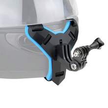 Suporte Capacete Moto Câmera Celular Galaxy Gopro Ios Queixo - Multicolorido - Visão 8