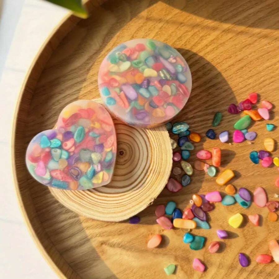 减压玩具,垫,防眩光米色垫,焦虑缓解玩具,适用于米色症患者,可缓解压力并集中注意力,用作趣味感官玩具 - 彩色 - 查看 1