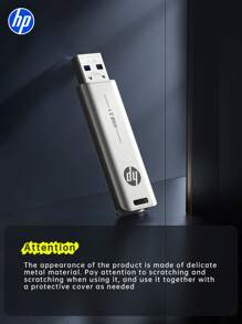 HP 256GB 128GB Chiavetta USB 3.2, Corpo In Metallo