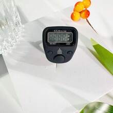 优质橡胶材料 LED 灯手指计数器，电子按钮计时器 - 彩色 - 查看 16