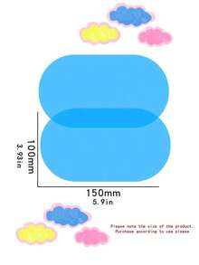 Car Rearview Mirror Protective Film Lens Protection Film 1pc Car Rearview Mirror Rainproof Film Hydrophobic Clear Protective Sticker For Side Mirrors Helps Reduce Water Drops & Fog Improves Driving Visibility In Rain Easy Apply Bubble-Free Universal Cut To Fit Spring Gift - Clear - View 5