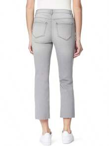 Kensie Jeans The Allie High-Rise Slim Straighthalloween - Luna Wash - View 7