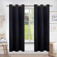 Curtains - Black - 1.32*1.40m - View 13